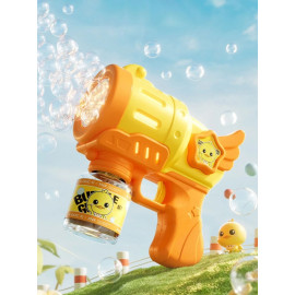 Automatická bublifuková pištoľ Kačička s náplňou