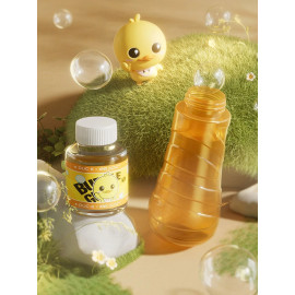 Automatická bublifuková pištoľ Kačička s náplňou