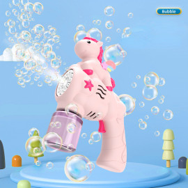 Automatická bublifuková pištoľ Kačička s náplňou