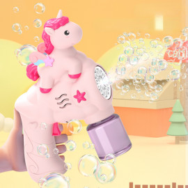 Automatická bublifuková pištoľ Kačička s náplňou