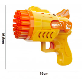 Automatická bublifuková pištoľ Kačička s náplňou