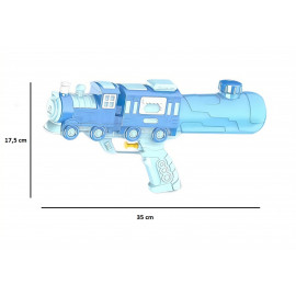 Vodná pištoľ Mašinka modrá