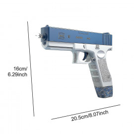 Automatická vodná pištoľ Spray so zásobníkmi ružová