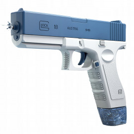 Automatická vodná pištoľ Spray so zásobníkmi ružová
