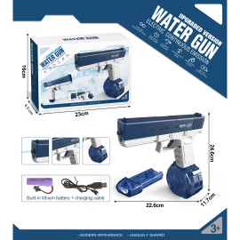 Automatická vodní pistole Glock se zásobníky modrá