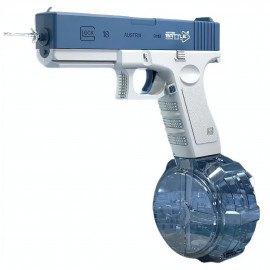 Automatická vodní pistole Glock se zásobníky modrá