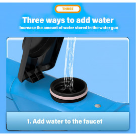 Automatická vodná pištoľ Shark turbo