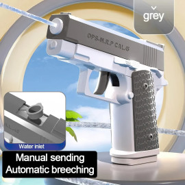 Automatická vodná pištoľ Spray so zásobníkmi ružová