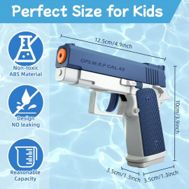 Automatická vodná pištoľ Spray so zásobníkmi ružová