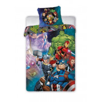 Gyerek ágyneműhuzat Avengers Hero 140x200 cm