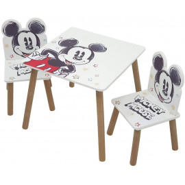 Gyerek asztal székekkel Mickey Mouse