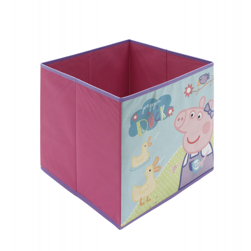 Játéktároló doboz Peppa, a malac Játéktároló doboz Peppa, a malac