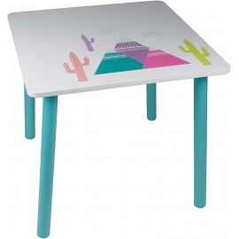 Gyerek asztal székekkel Alpaka