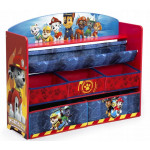 Játéktároló és könyvespolc Mancs Őrjárat - nagy