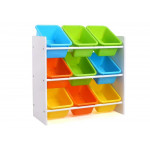 Játéktároló fehér-rózsaszín