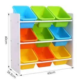 Játéktároló fehér-rózsaszín