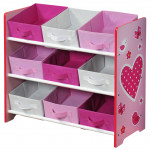 Játéktároló - rózsaszín