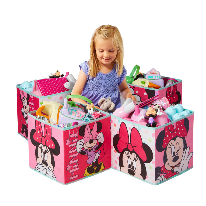 Játéktároló dobozok Minnie Játéktároló dobozok Minnie