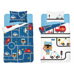 Gyerek ágyneműhuzat City 135x100 cm