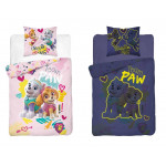 Sötétben világító gyerek ágyneműhuzat Mancs Őrjárat - rózsaszín 140x200 cm Sötétben világító gyerek ágyneműhuzat Mancs Őrjárat - rózsaszín 140x200 cm