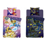 Sötétben világító gyerek ágyneműhuzat Mancs Őrjárat Super 140x200 cm