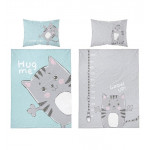 Gyerek ágyneműhuzat Kis Macska 135x100 cm