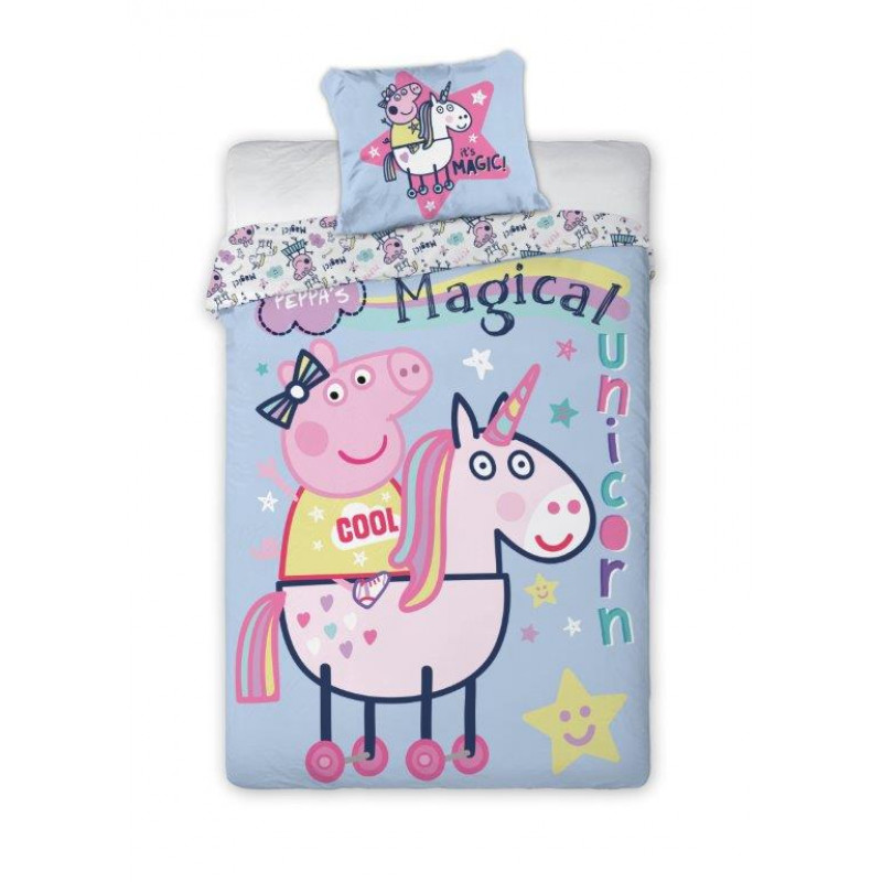 Gyerek ágyneműhuzat Peppa, a malac Gyerek ágyneműhuzat Peppa, a malac