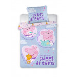 Gyerek ágyneműhuzat Peppa, a malac 135x100 cm