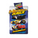 Gyerek ágyneműhuzat Villám McQueen 140x200 cm