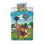 Gyerek ágyneműhuzat Mancs Őrjárat - kék 140x200 cm