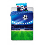 Gyerek ágyneműhuzat Foci 140x200 cm