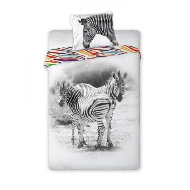 Gyerek ágyneműhuzat Zebra 140x200 cm Gyerek ágyneműhuzat Zebra 140x200 cm
