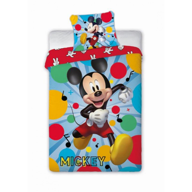 Gyerek ágyneműhuzat Mickey egér 140x200 cm Gyerek ágyneműhuzat Mickey egér 140x200 cm