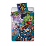 Gyerek ágyneműhuzat Avengers Hero 140x200 cm Gyerek ágyneműhuzat Avengers Hero 140x200 cm