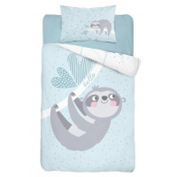 Gyerek ágyneműhuzat Lajhár 135x100 cm