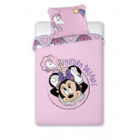 Gyerek ágyneműhuzat Minnie Unicorn 140x200 cm
