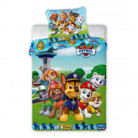 Gyerek ágyneműhuzat Mancs Őrjárat Pups 135x100 cm