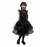 Gyermek Wednesday jelmez parókával 98-110 S