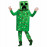 Gyermek Minecraft Creeper jelmez 116-122 cm