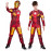 Gyerek Súlyemelő Vasember jelmez maszkkal 122-134 L