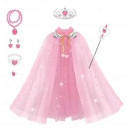 A jégvarázs Elsa ruhája kiegészítőkkel