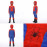 Gyermekruha Spiderman visszalövővel 98-110 méretben