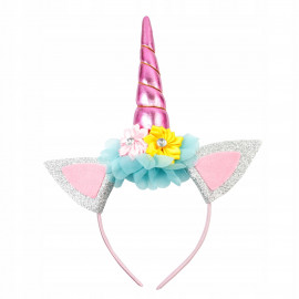 Gyermek jelmez Szivárványos egyszarvú szárnyakkal