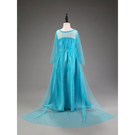 Gyermekruha ELSA prémium hosszú fátyollal és kiegészítőkkel 122-128 L