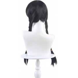 Gyermek Wednesday jelmez parókával 134-146 XL.