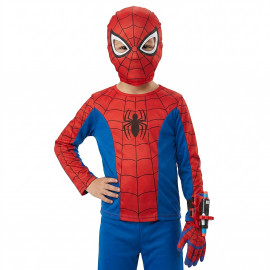 Gyermekruha Spiderman visszalövővel 98-110 méretben