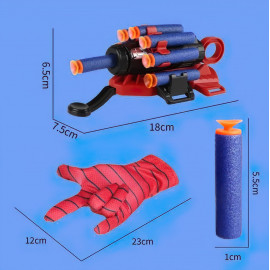 Gyerek Spiderman jelmez lövővel 110-122 M