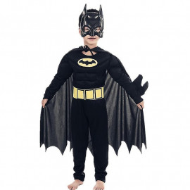 Gyerek páncélos Batman jelmez maszkkal 104-110 S