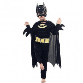 Gyerek szuperhős jelmez Batman maszkkal 116-122 méretben
