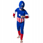 Gyermek Captain America jelmez 110-122 M